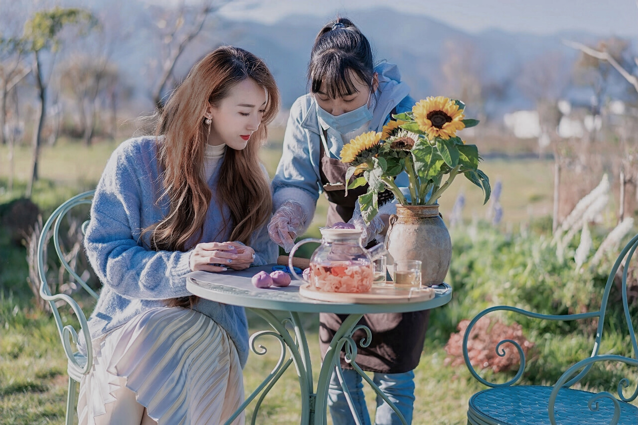 大理花伴一生玫瑰莊園鮮花餅戶(hù)外團(tuán)建